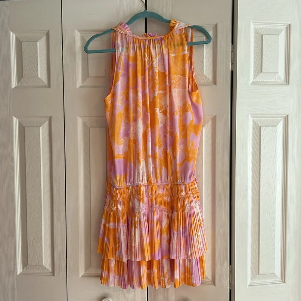 Pink/Orange mini dress from I Just Have to Have It. Size Medium. - Picture 5 of 5